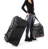 32-Inch Large Capacity Foldable Rolling Duffle Bag - Ideal for Travel, School, or Abroad