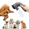 Aspirapolvere per Toelettatura Animali Domestici Portatile Elettrico Dispositivo di Aspirazione Peli Animali Spazzola Rimuovi Peli Animali per Cani Gatti a Pelo Lungo/Corto