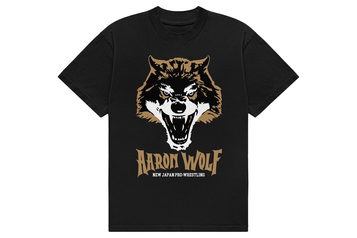Новая футболка Wolf Aaron от New Japan Pro-Wrestling XL 7014104605