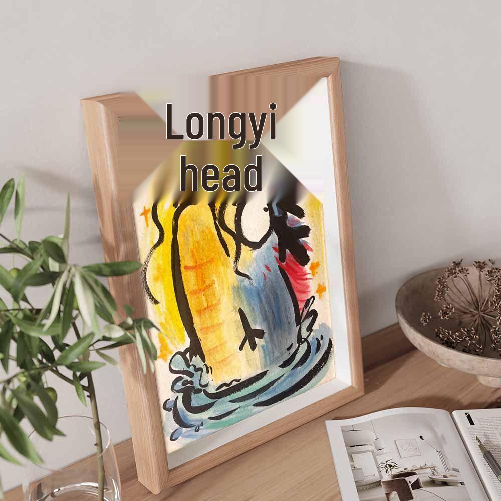 Malba dračí hlavy - Zuřivý drak nástěnné umění a stolní ozdoba