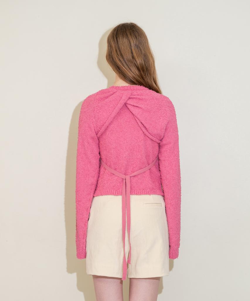 UNUSUALNORMAL Mandy Shoulder Knit _ Pink