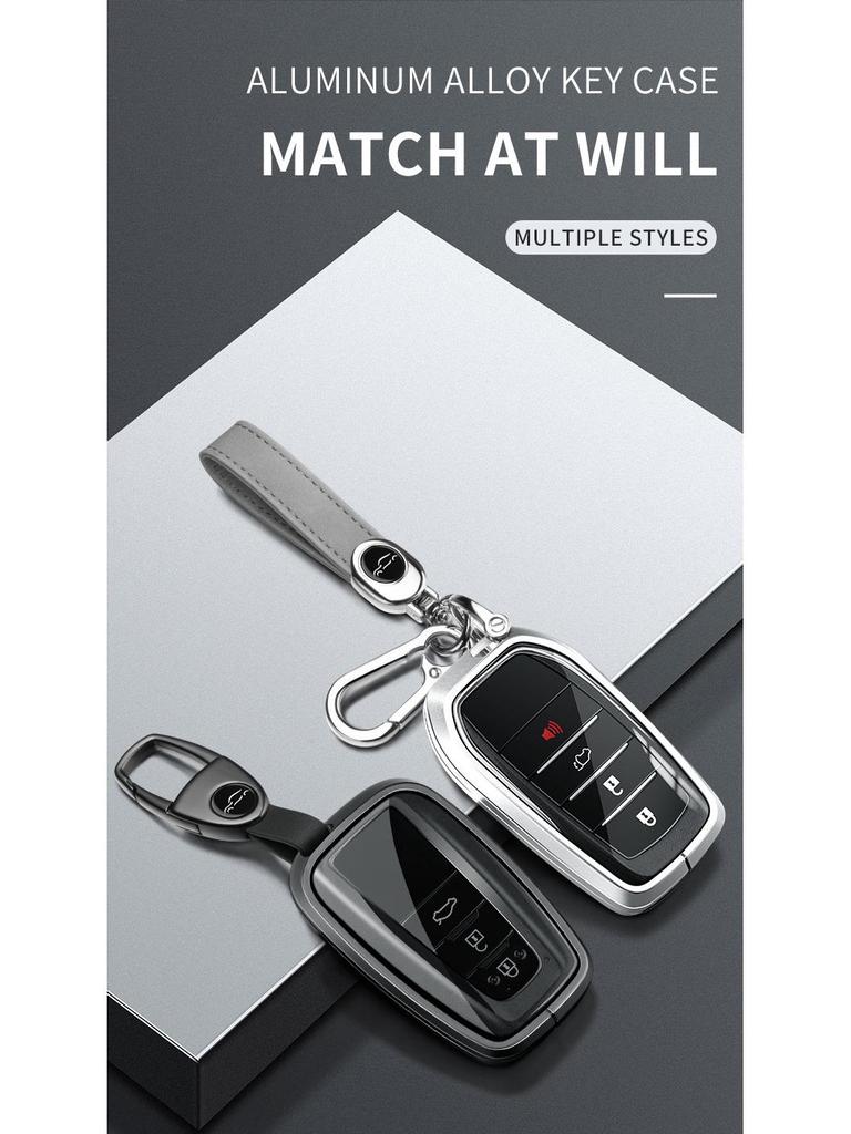 Toyota Key Case: Fits Highlander, Camry, Crown, Corolla, Prado, Reiz