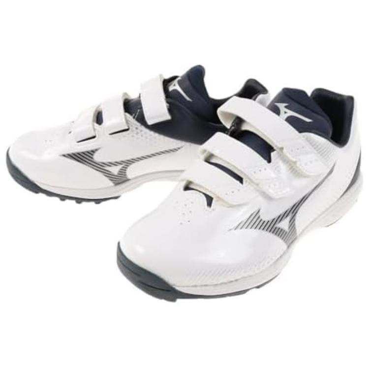 Mizuno Lightrevo Trainer CR Wide White Navy Unisex Sneakers 11GT222114