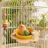 Round Parrots Hammock Cozy Bird Sleeping Hut Parrot Bed Woven Bird Nest  Bird Breeding