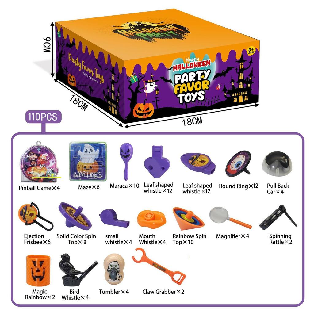 Halloween Party Gift Set Holiday Party Carnival Decoration  Toys