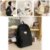 Fashionable Large Capacity Korean Style Backpack Waterproof Nylon School Bag For Men And Women