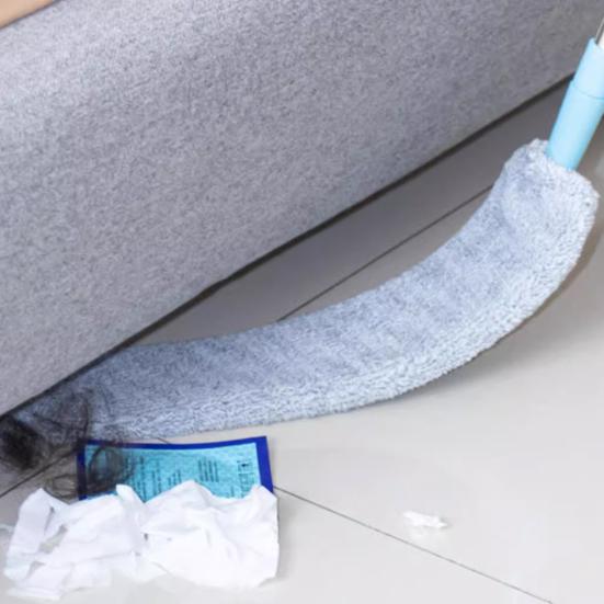 Prachovka s pratelným hadříkem Dlouhá tyč Čistič prachu z peří Nastavitelná rukojeť Štětec na odstraňování prachu ze štěrbin Zatahovací lapač prachu