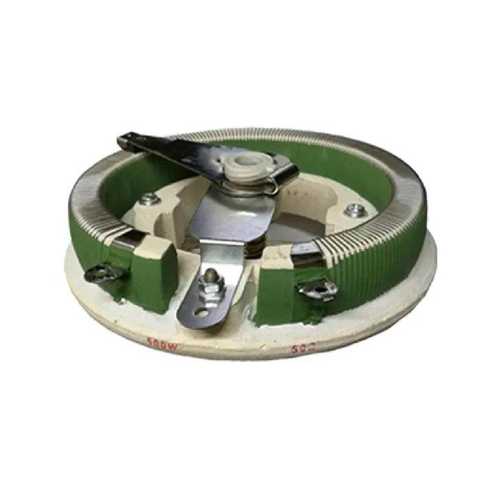 BC1 Circular Disk Resistor 25W 50W 100W 200W 300W 2 3 5 100 200 1K Adjustable Potentiometer Wire Wound Porcelain Plate Resistor