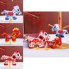 New Year Pony Plush Toy With Pp Cotton Filling For Gift Collectors