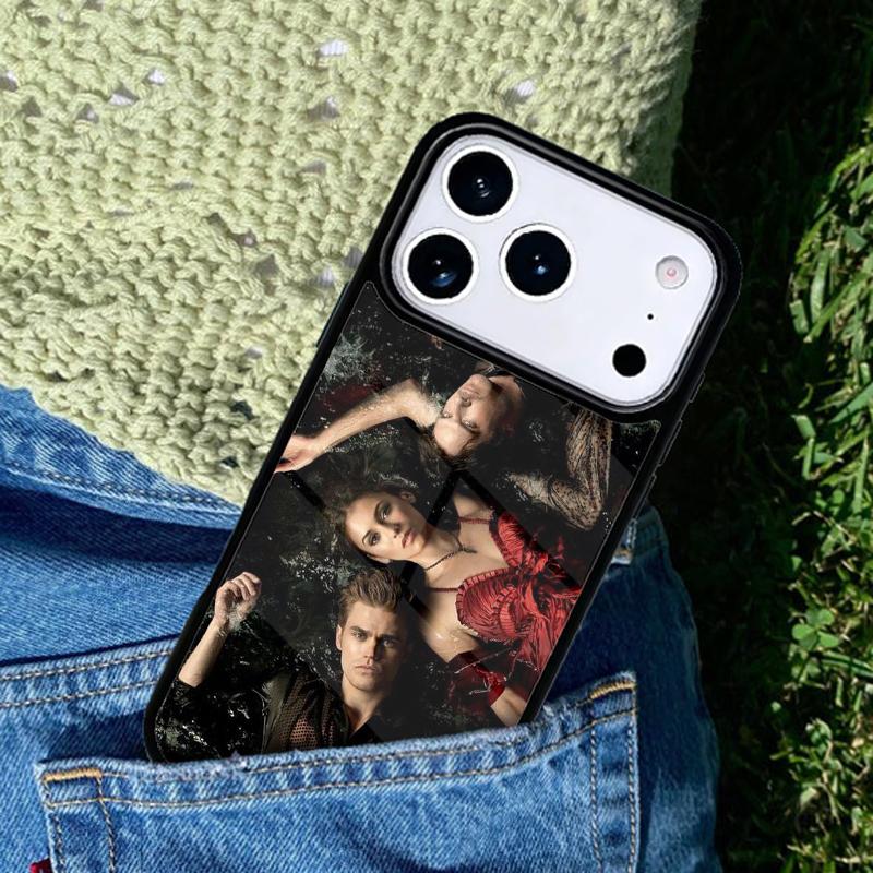 The Vampire Diaries Phone Case For iPhone 17 AIR 16 Pro Max 15 14 Pro 11 12 13 Shockproof Silicone Cover