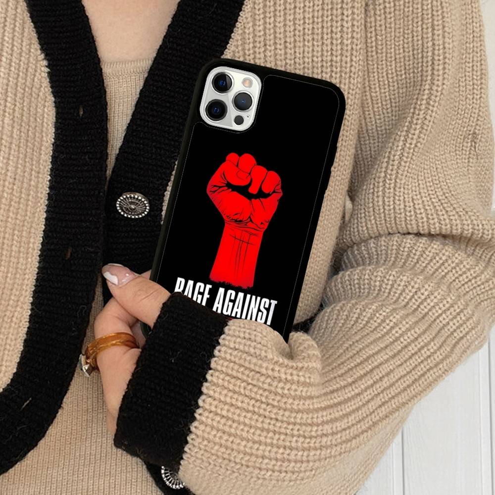 R-Rage A-Against T-The M-Machine Band Phone Case For Iphone 16 15 14 13 12 11 Pro Max Plus Shockproof TPU+PC Hard Case