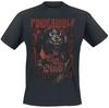Powerwolf We Drink Your Blood Unisex Cotton T-shirt, Fierce Werewolf Print, Heavy Metal Rock Band Casual Tee