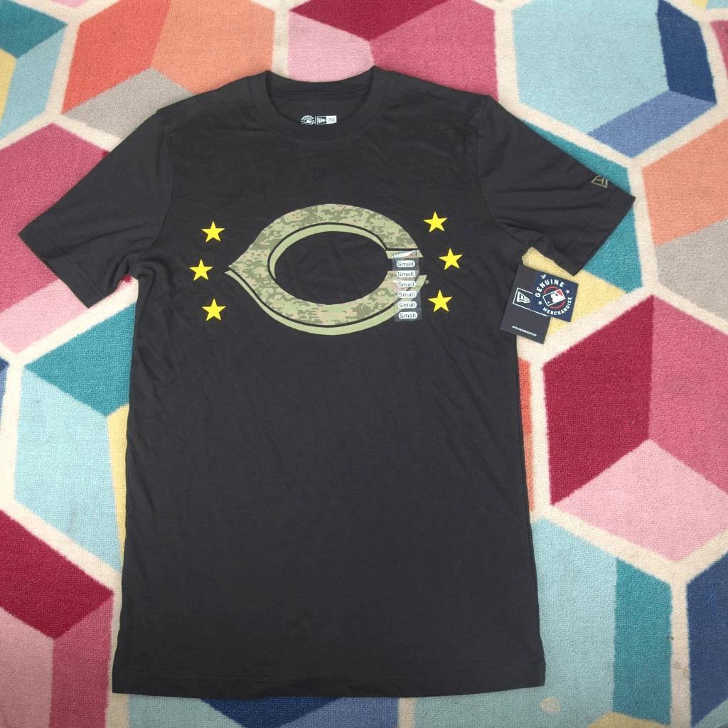 

Men s New Era Black Cincinnati Reds 2024 Armed Forces Day T-Shirt Size Small 2XL