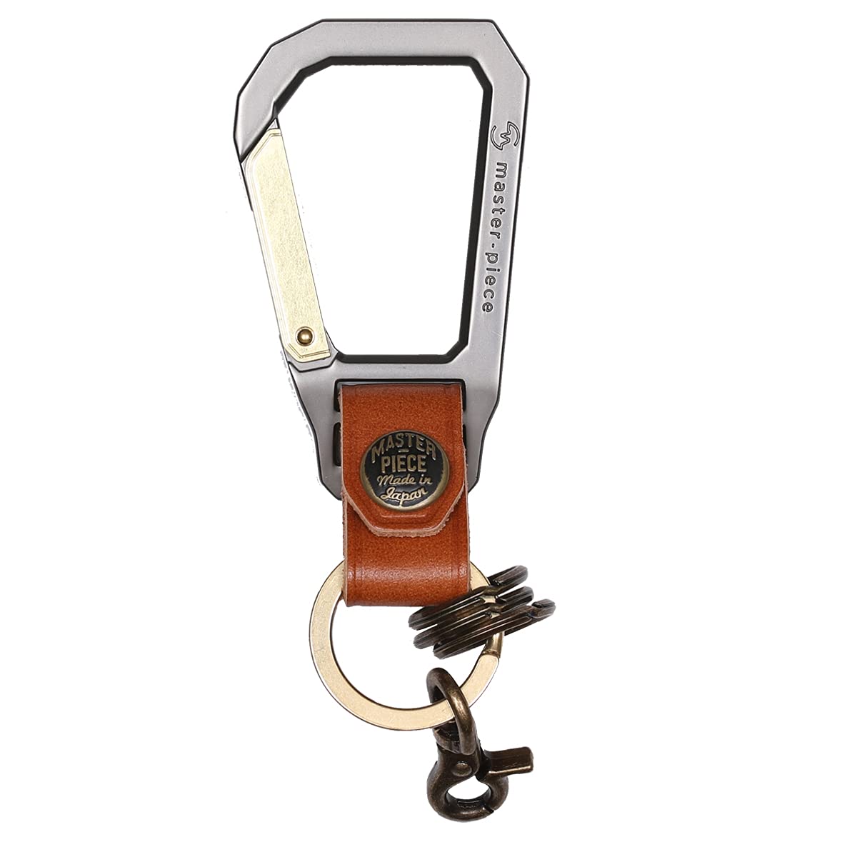 

КАРАБИН Брелок для Одного размера [ШЕДЕВР] Мужской, Верблюжий,