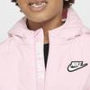 Nike Daunenjacke mit Kapuze und Reißverschluss Kinderjacken Schaumrosa HQ7960-663