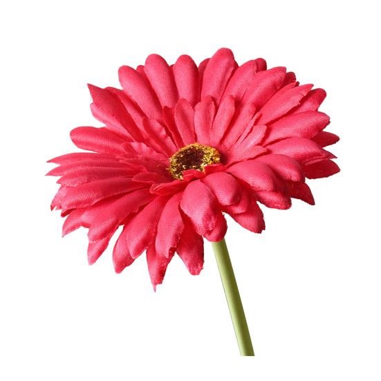 Artificial Gerbera Flowers Realistic Fake Long Stem Flower Bouquet for Vase Indoor Home Floral Arrangements Wedding Party Table Centerpiece