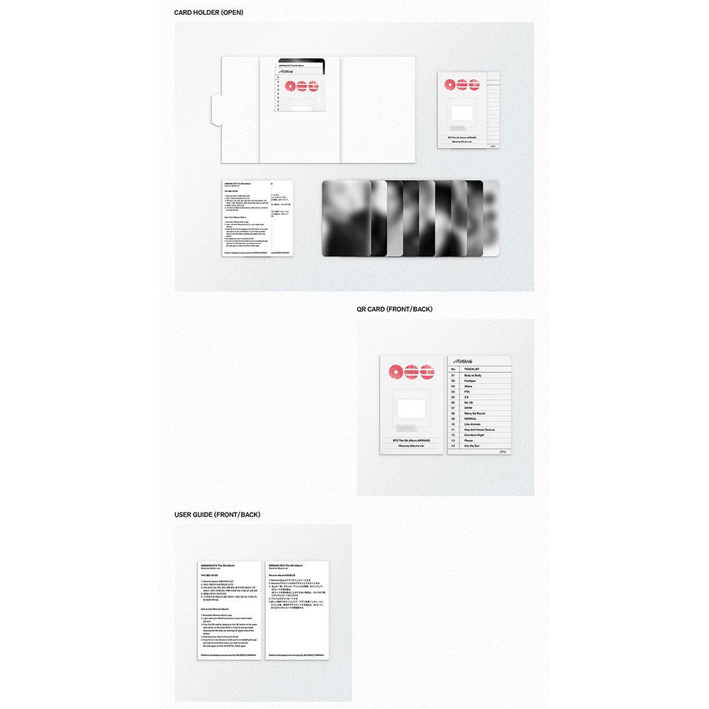 [précommande] [EARLY-BIRD] BTS Le 5ème Album 'ARIRANG' (Ensemble) + 'ARIRANG' (Légende vivante Ver.) + 'ARIRANG' (Weverse Albums ver.) Ensemble