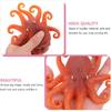 Mochi Animals Soft Squeeze Toys Lifelike Octopus Shape Novelty Press Stress Toy Accessories Cartoon Animal Vent for Ornament Adorable Vent Toys