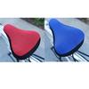 1-6Pcs Bicycle Saddle 3D Soft Bike Seat Cover Cycling Silicone Seat Cushion Cycling Breathable Saddle Comfortable Bicycle Bike