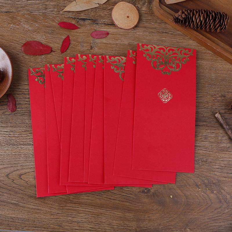 10Pcs  Year Wedding Red Envelope Rat Year Chinese Spring Festival Lucky Bag
