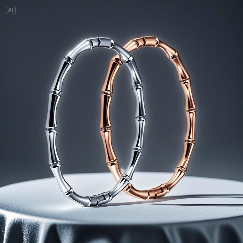 Female Niche Design Bamboo High-end Ins Style Jewelry Bracelet