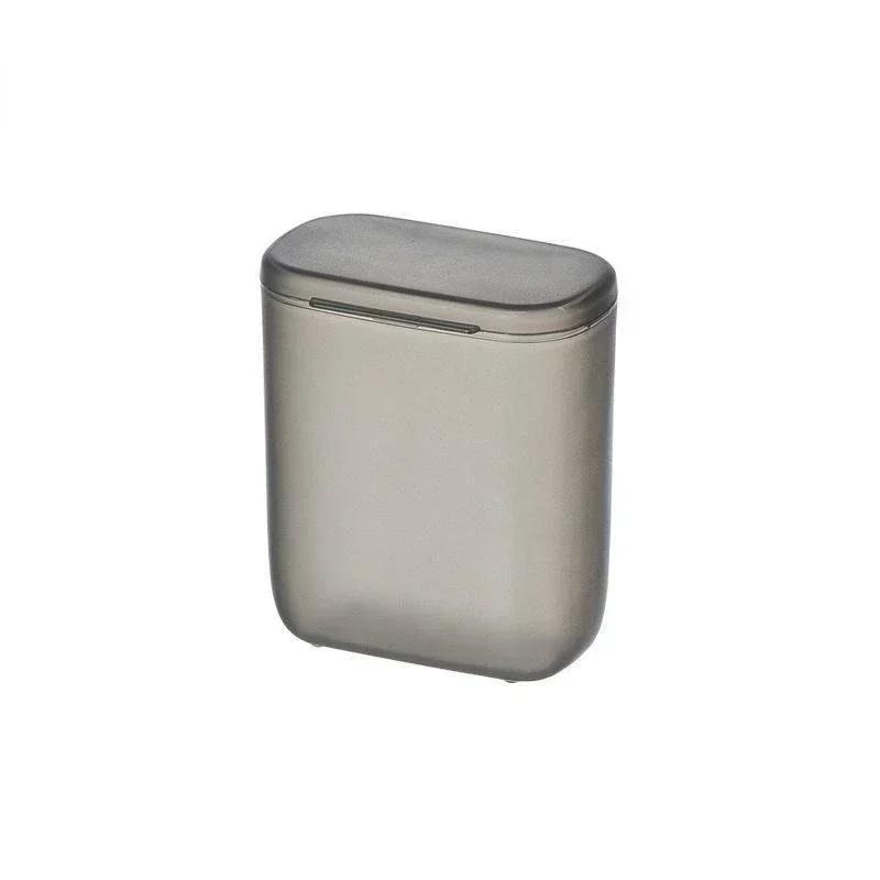 

Portable Travel Data Cable Organizer Box Charge Cable Dust-proof Storage Box Home Office Supplies сірий