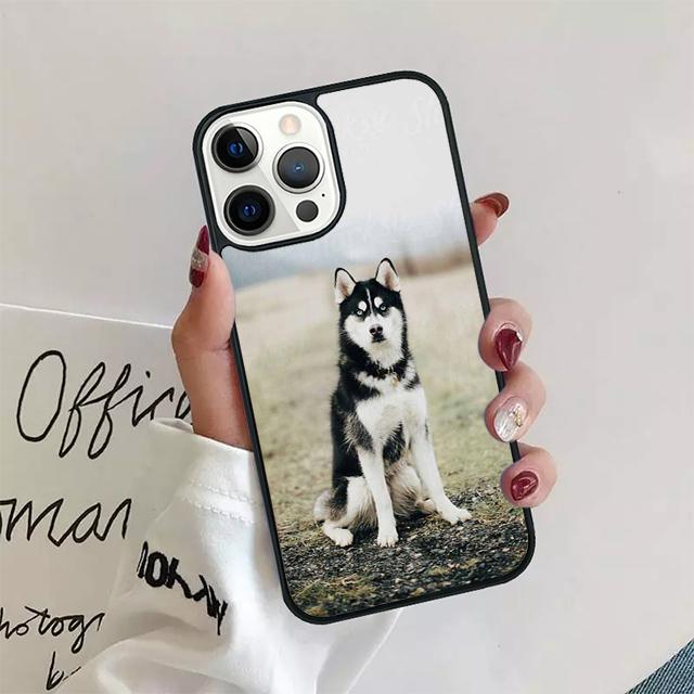 cute Husky baby Skin Coque Shell For iPhone 17 Air 15 16 14 13 12 Pro Max 11 Pro Max Plus Phone Case Cover