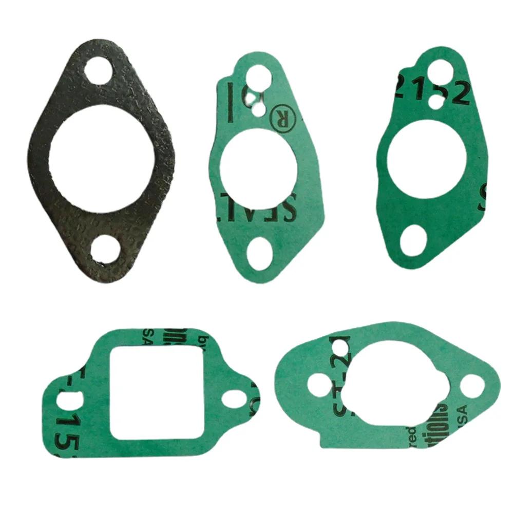 5pcs Garden Gasket CARBURETTOR GASKET SET FOR HONDA IZY HRG465 GCV135 GCV160 GC135 GC160 465 GCV Lawn Mower Parts
