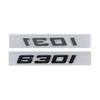 3D ABS Chrome Black Car Rear Trunk Letters Badge Sticker For BMW Lettering 1 2 3 4 5 6 7 Series Logo Emblem Auto Accessories