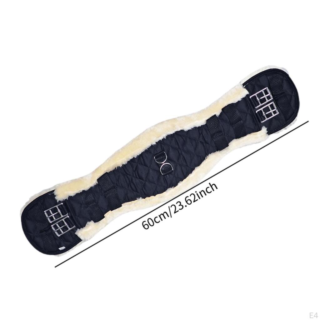 Dressage Strap, Horse Girth, Easy To Install, Moon Girth for English Saddles Accs