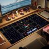 Pacman Custom Name Large Size Mouse Pad Large Gaming Table Cushion Non-slip Laptop Tablet Big Mousepad XXL Mat Mini PC Playmat With Lock Edge