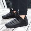 Unisex Warme Stiefel Slipper Bequeme Winter Freizeit Schuhe Elastische Freizeit Flats Herren Damen Rutschfeste Schneestiefel