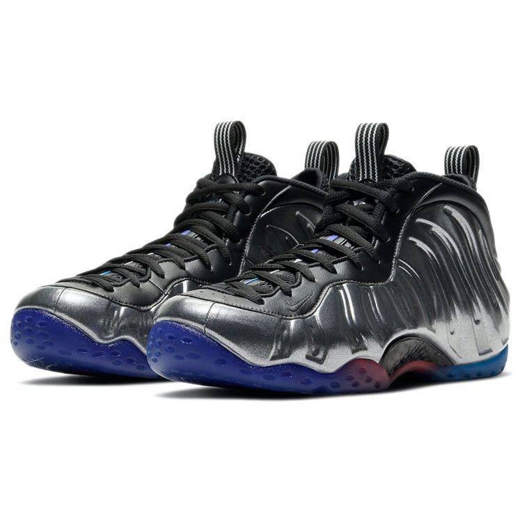 Nike Air Foamposite One QS Gradient Soles Men Sneakers Black Team-Royal Team-Orange CU8063-001