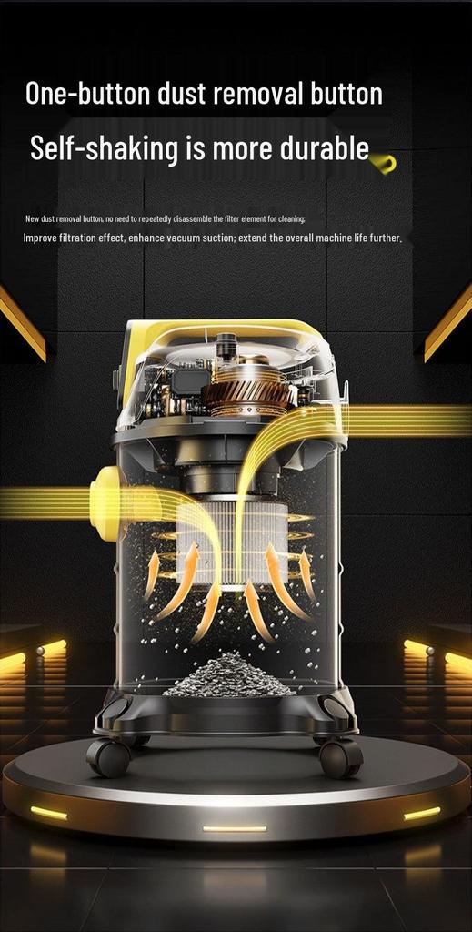 High-Power Customized Wet/Dry Vacuum Cleaner for Home, Car Wash, Grouting & Industrial Use