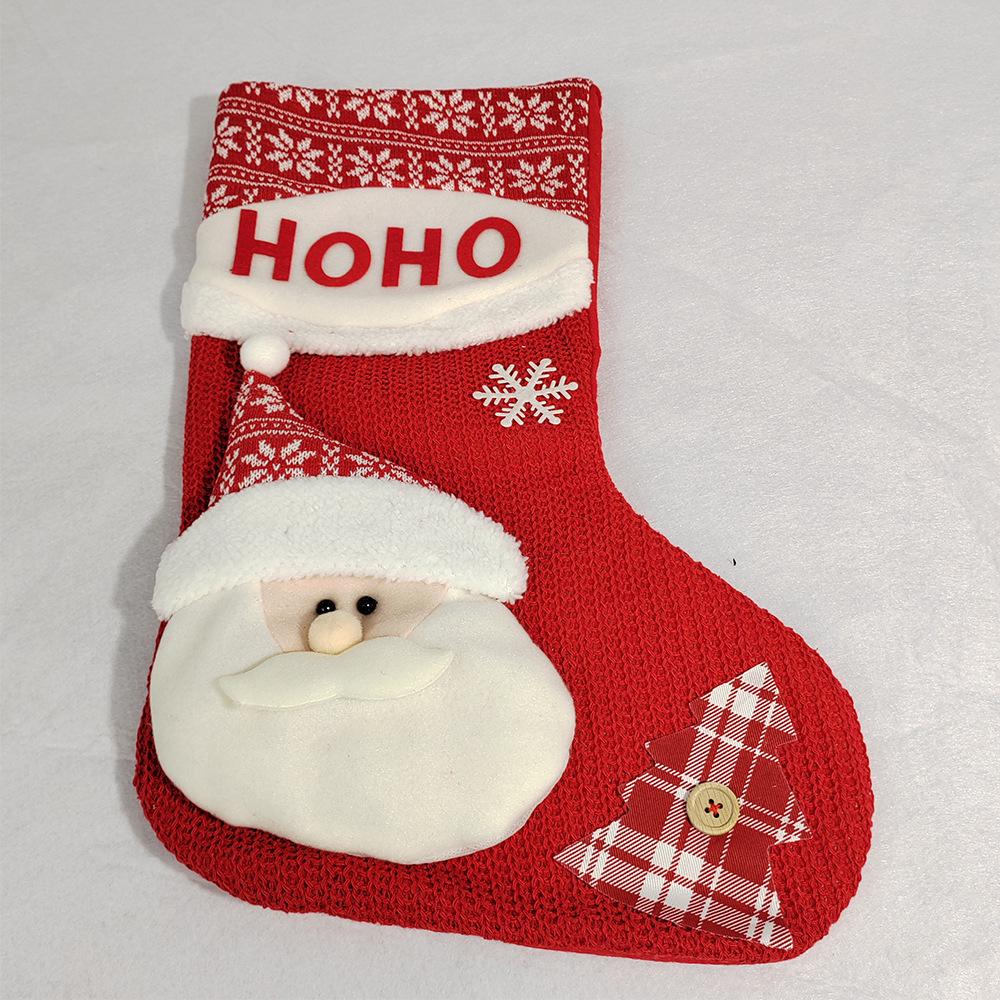 Calze di Natale e Sacchetti Regalo Pupazzo di Neve di Alta Gamma Nordic
