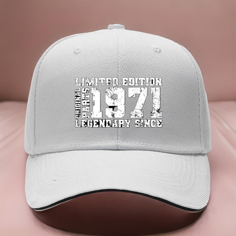 

1pc Trucker Hat and Baseball Cap Adjustable with Trendy Printed Design Perfect for Outdoor Sports Traveling One Size