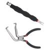 Electrical Disconnect Pliers 60 degrees  Bend Carbon Steel Fuel Line Hose Pliers with Double Ended Terminal Separator Removal Tool