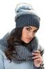 Tonia-Women' Graphite Scarf