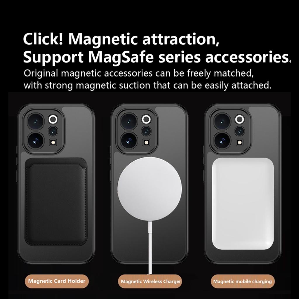 For VIVO V70 Case Hard PC Matte With Ring Stand Magnetic MagSafe Protective Back Cover Case For VIVO V70E V70 Phone Shell