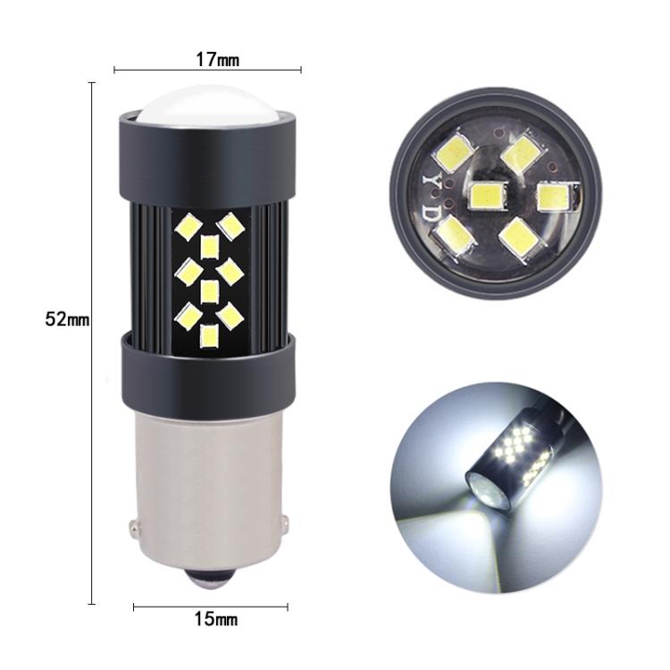 1 Pair 1156 12V 7W Continuous Car LED Fog Light