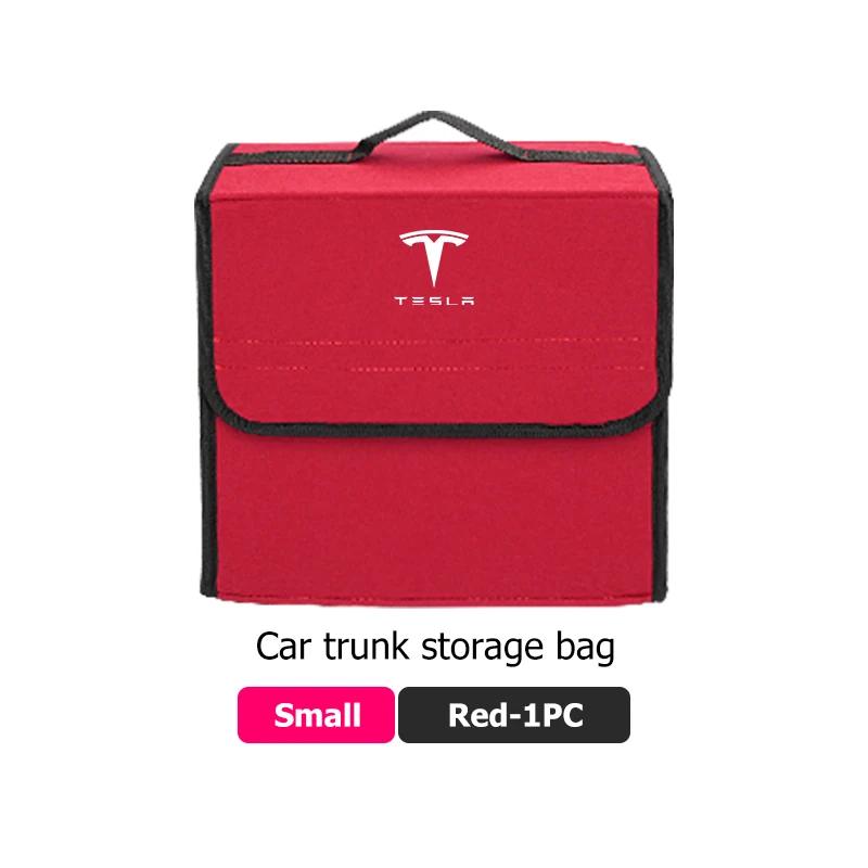 

Car Sticker Tesla For Tesla Car Storage Bag Anti Slip Compartment Boot Storage Organizer Tool Model 3 Y S X 2021 Roadster Cybert