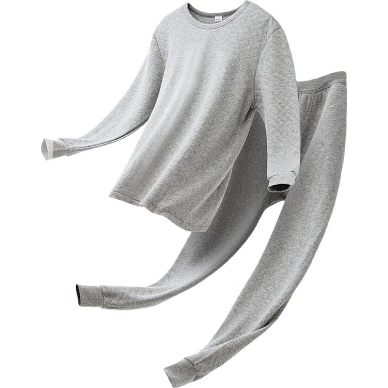 

Мужской трехслойный утолщенный термокомплект из 100% хлопка Evershine XL