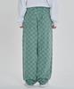AJOBYAJO Checkerboard Denim Pants [Mint]