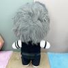 Niannyyhouse 20cm Cotton Doll Clothes Black Vest Pants Belt Accessories Stuffed Toy Clothes Dress Up