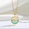 Blue Ocean Little Whale Pendant Necklace - Summer Fresh Light Luxury Jewelry for Women