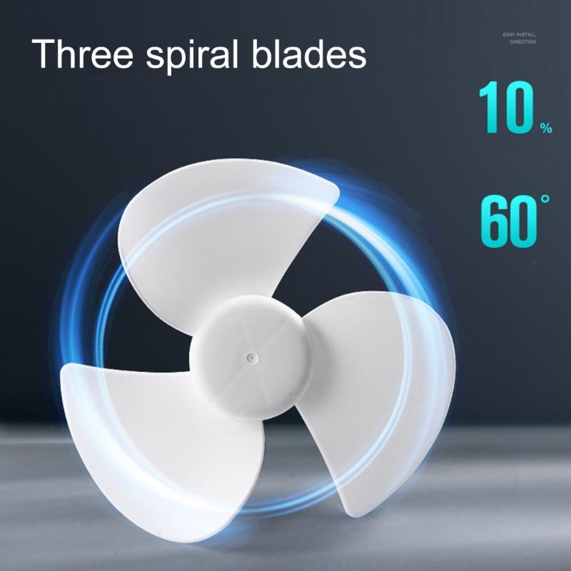 5.5inch Chandelier Fan E27 Thread Ceiling Fan 360 Degree Adjustment Low Noise Electric Fan Cooling Fan for Indoor