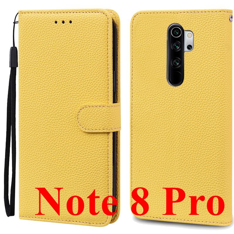 For Xiaomi Redmi Note 8 Pro Case Silicon Leather Wallet Phone Case for Redmi Note 8 Case Redmi Note 8 Pro Flip Case Coque Fundas