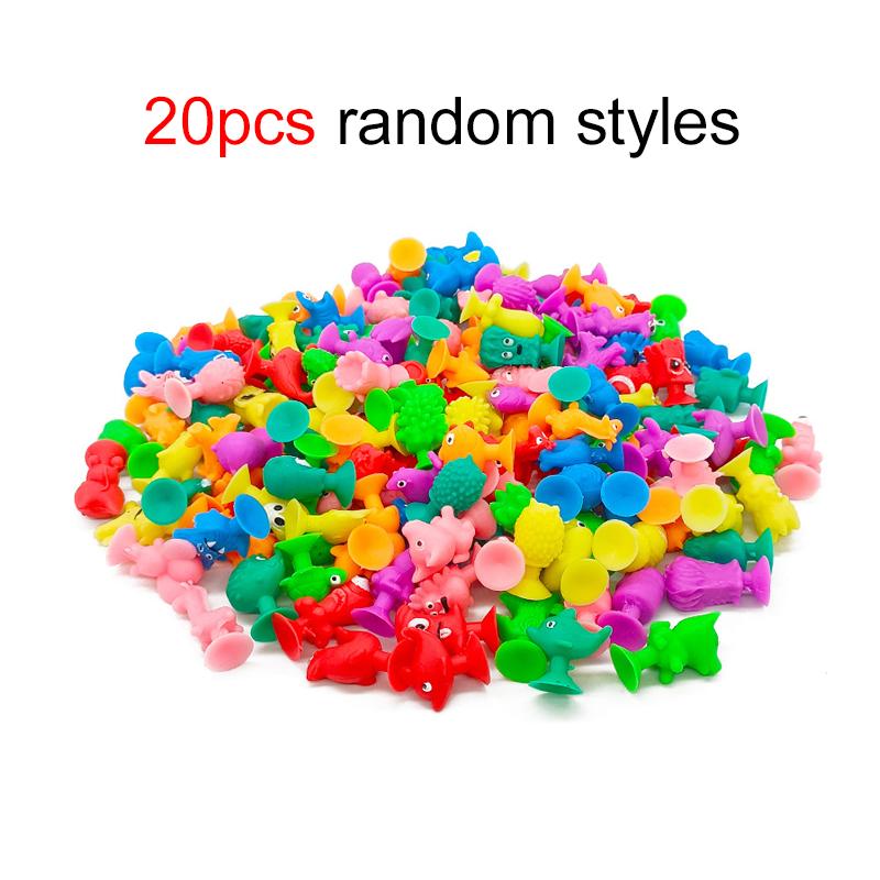 5~30pcs Mini Suction Cup Monster Doll Office Desktop Decoration DIY Household Supplies Small Ornament Miniature Model TMZ