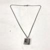 Chanel 05A Cambon Line CC CC Mark Accessories Chain Necklace Metal Silver