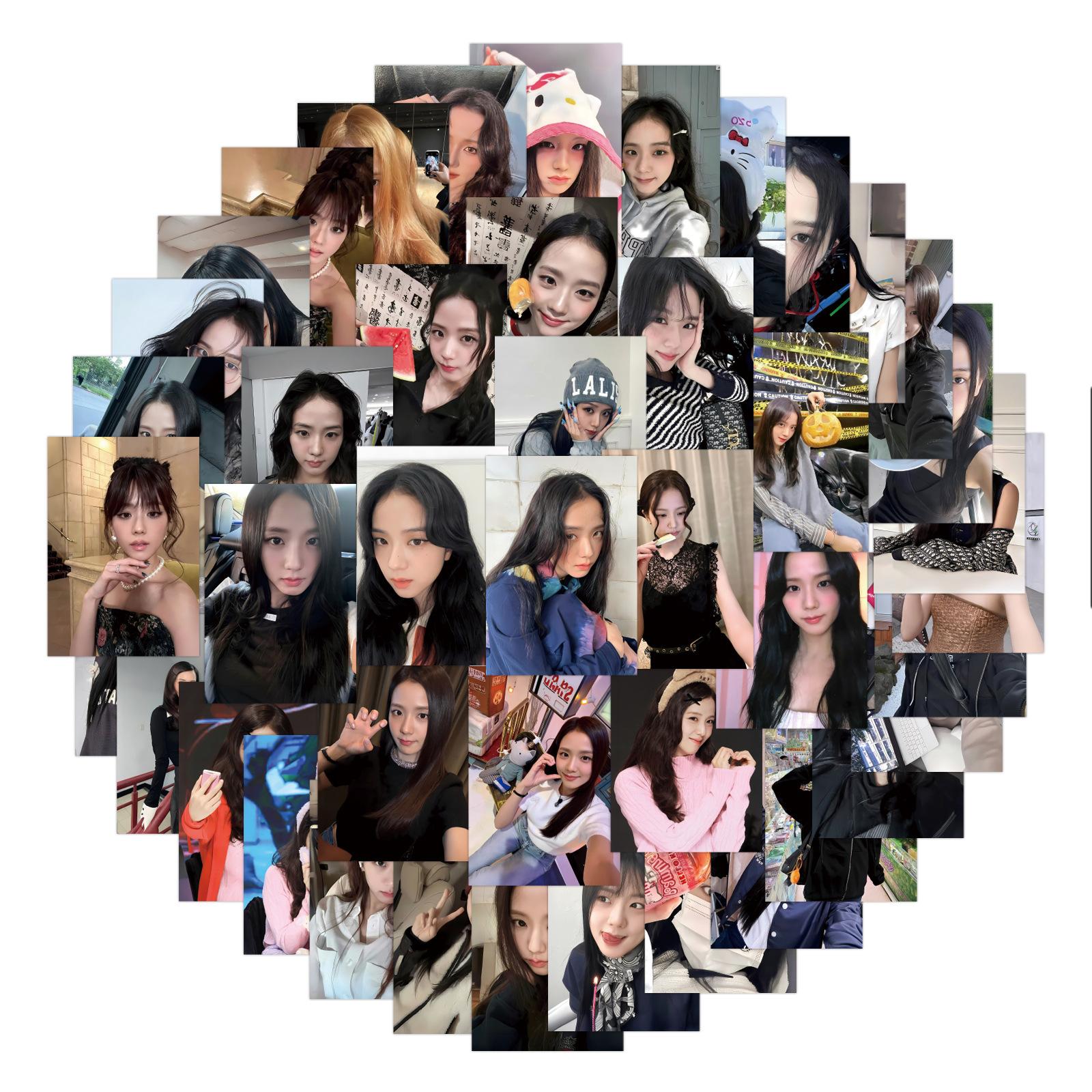 

60 Новых Стилей Звездных Граффити-Наклеек Джин Джису Украшают Холодильник Скутер DIY Персонализированные Наклейки